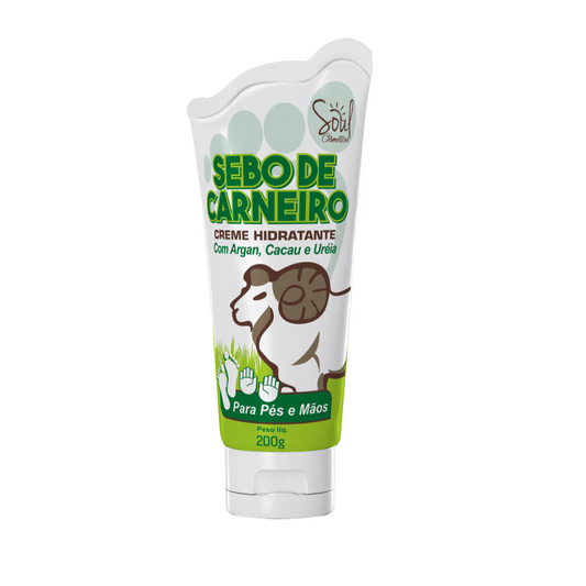 CREME HID SEBO DE CARNEIRO ARGAN CACAU 200G SOUL