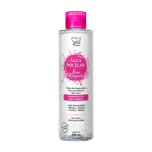 AGUA MICELAR ROSA MOSQUETA 250ML SOUL