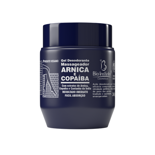 GEL MASSAGEADOR ARNICA E COPAIBA 240G BIO INSTINTO