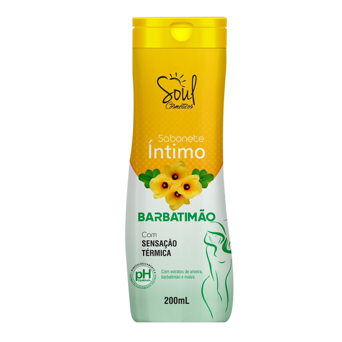 SABONETE INTIMO BARBATIMAO 200ML SOUL