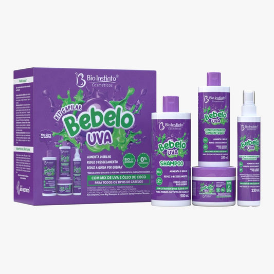 KIT BEBELO UVA 4 ITENS BIO INSTINTO