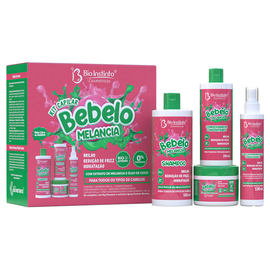 KIT CAPILAR BEBELO MELANCIA 4 ITENS BIO INSTINTO