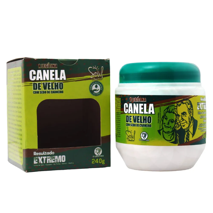 POMADA MASSAGEADORA CANELA DE VELHO 240G SOUL