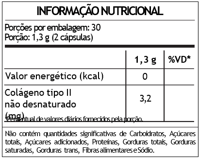 SUPLEMENTO ALIMENTAR COLÁGENO TIPO II BIOCEUTICA