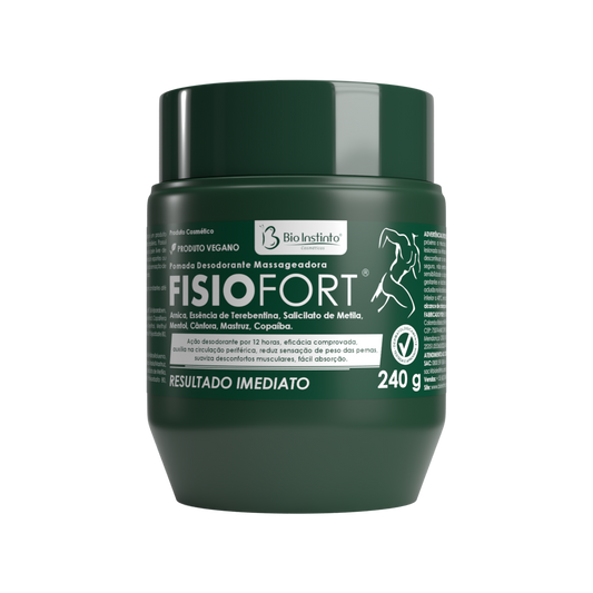 POMADA MASSAG. FISIOFORT 240G BIO INSTINTO