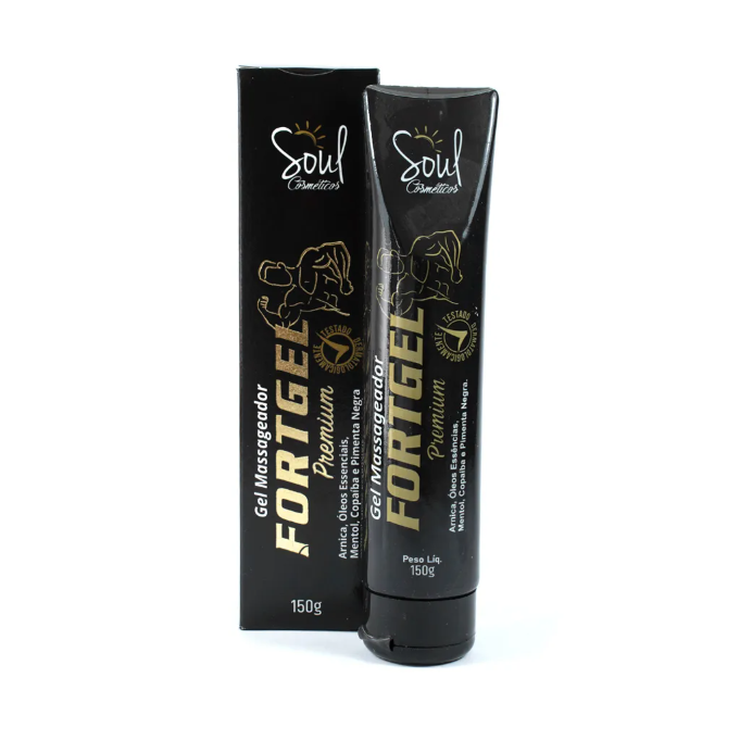 POMADA MASSAGEADORA FORTGEL PREMIUM 150G SOUL