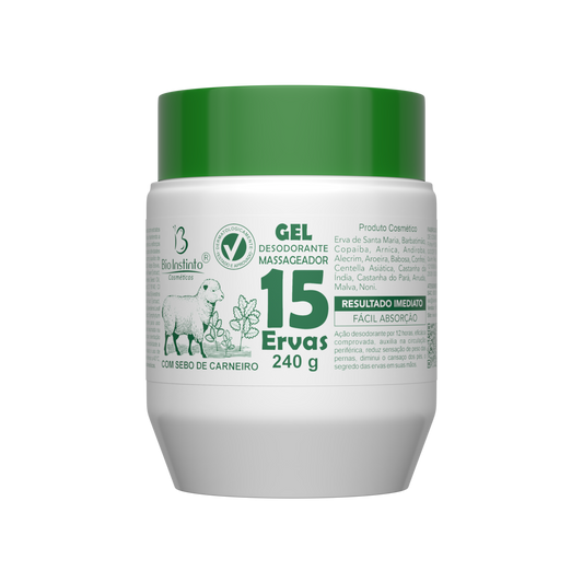 GEL 15 ERVAS 240G BIO INSTINTO