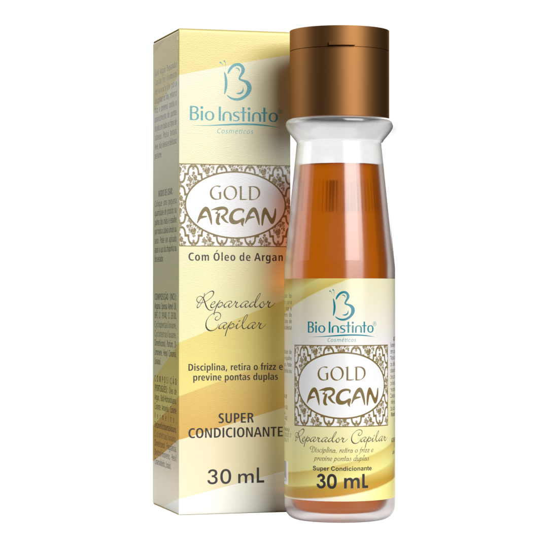 ÓLEO REPARADOR GOLD ARGAN 30 ML BIO INSTINTO