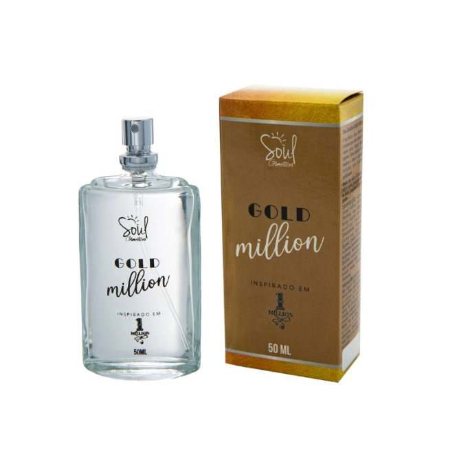 DEO COLONIA GOLD MILLION 50ML SOUL