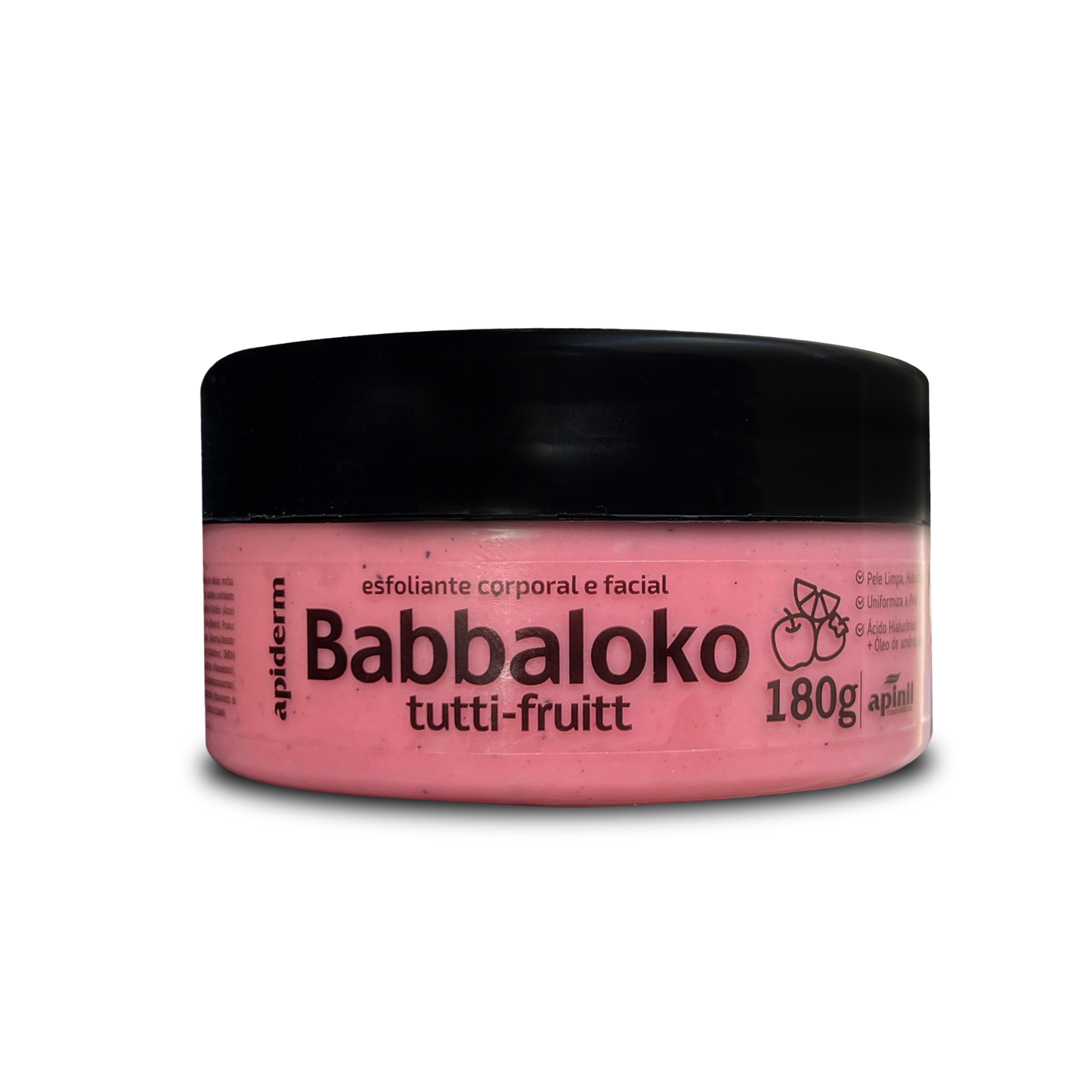 ESFOLIANTE CORPORAL E FACIAL BABBALOKO TUTTI-FRUITT 180G APINIL