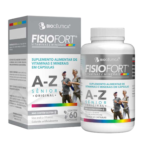 SUPLEMENTO ALIMENTAR FISIOFORT A-Z SENIOR BIOCEUTICA