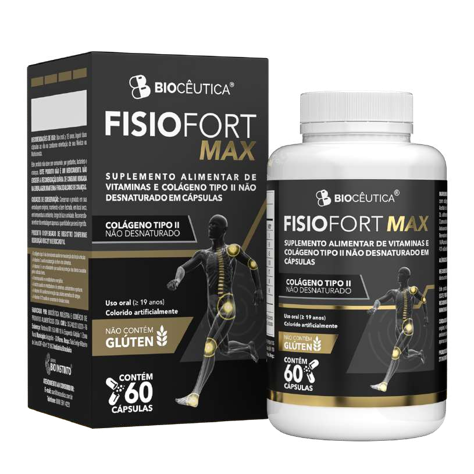 SUPLEMENTO ALIMENTAR FISIOFORT MAX BIOCEUTICA