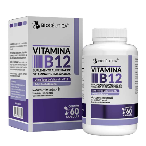 VITAMINA B12 SUPLEMENTO ALIMENTAR BIOCEUTICA