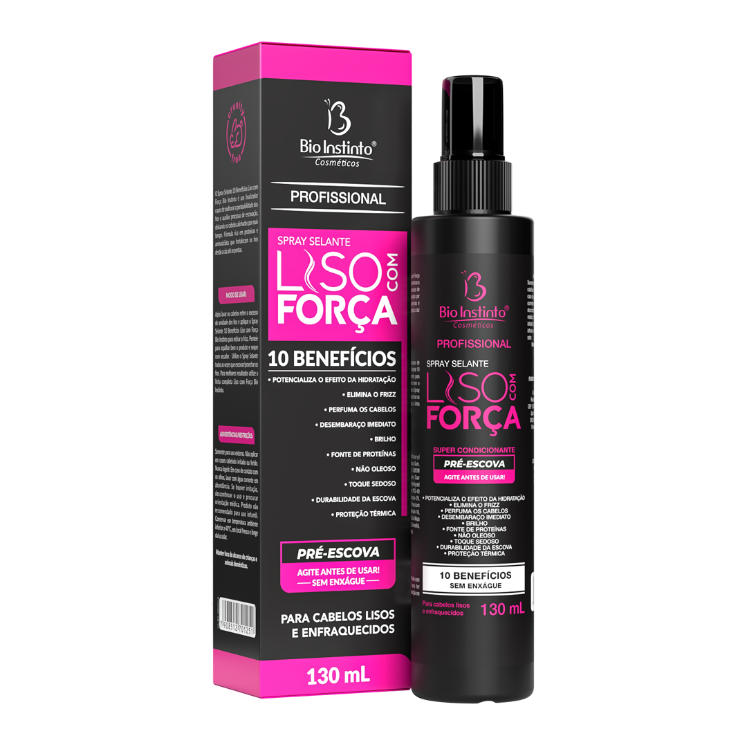 SPRAY SELANTE LISO COM FORCA BIO INSTINTO