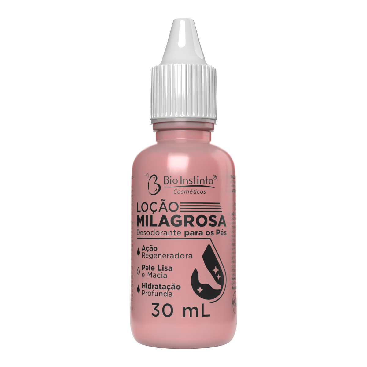 LOCAO MILAGROSA DESODORANTE PARA OS PES 30ML BIO INSTINTO