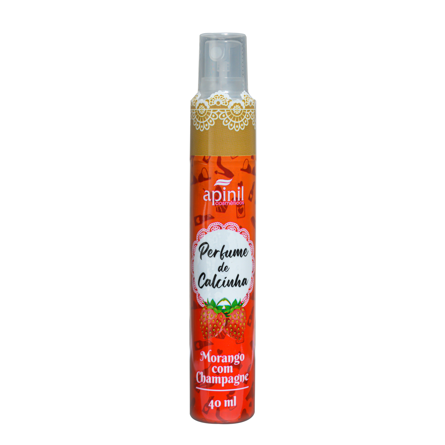 PERFUME DE CALCINHA MORANGO CHAMPAGNE 40ML APINIL