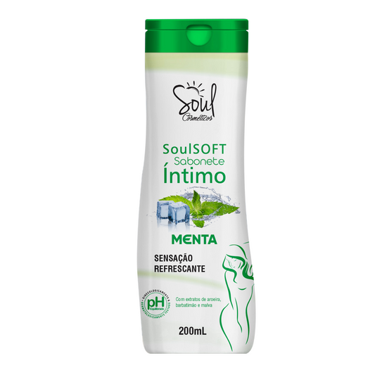 SOULSOFT SABONETE INTIMO MENTA 200ML SOUL