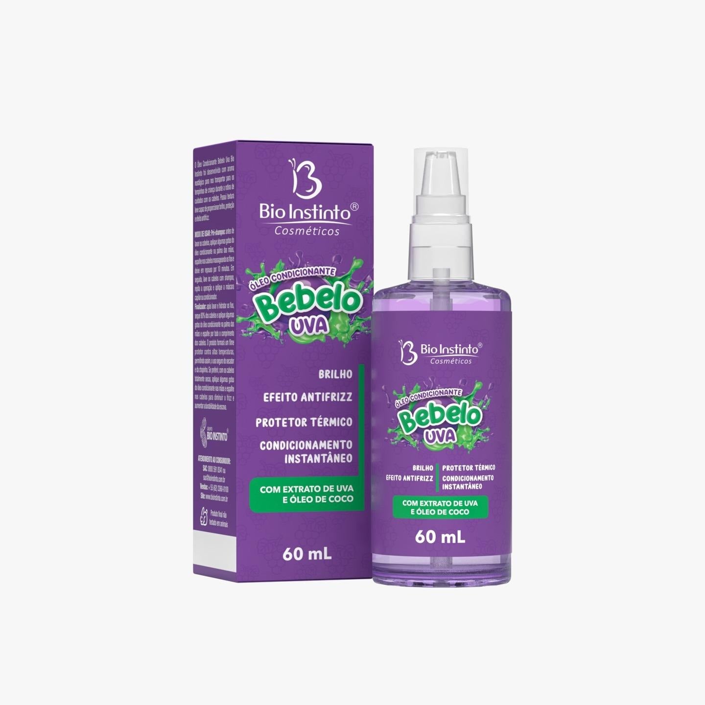 OLEO CONDICIONANTE BEBELO UVA 60 ML BIO INSTINTO