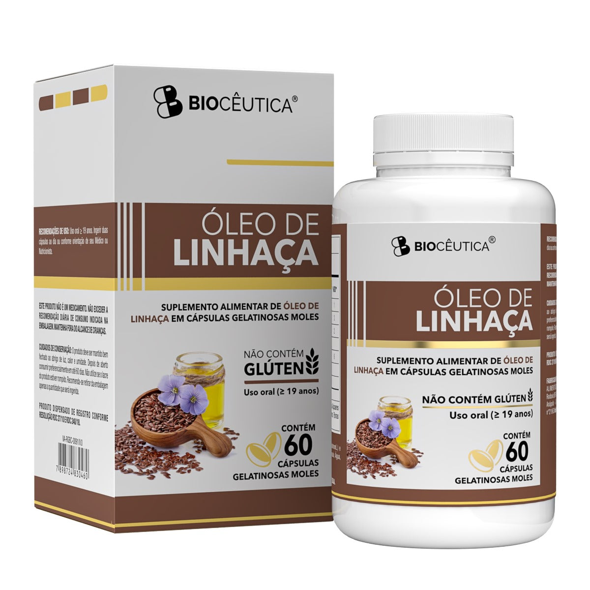 SUPLEMENTO ALIMENTAR OLEO DE LINHAÇA BIOCEUTICA