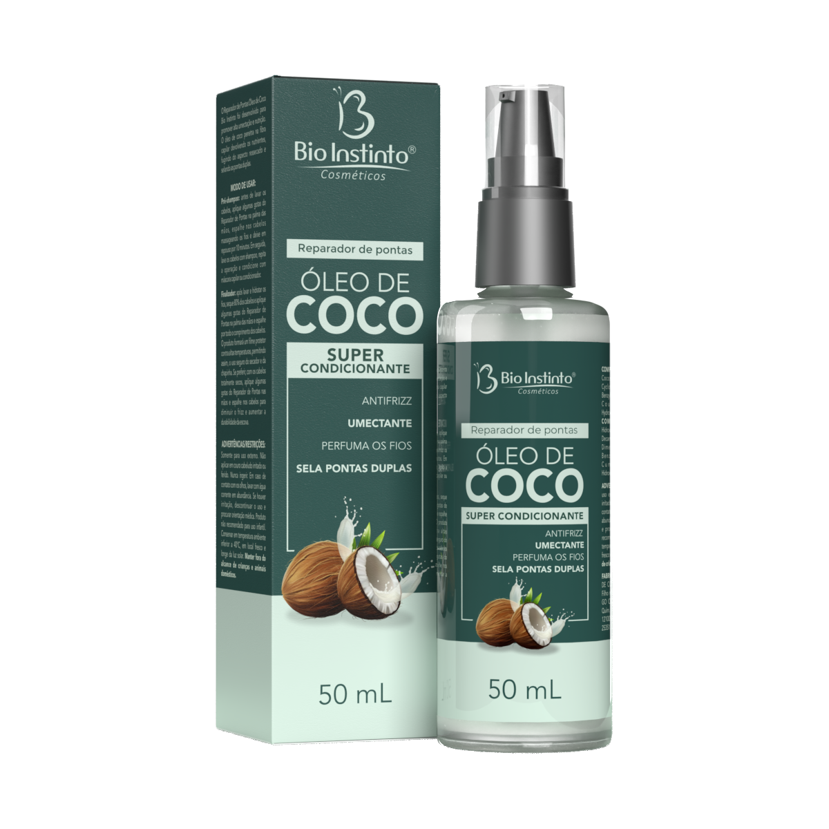 OLEO REPARADOR OLEO DE COCO 50ML BIO INSTINTO