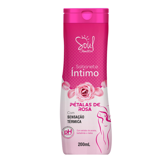 SABONETE INTIMO PETALAS DE ROSA 200ML SOUL