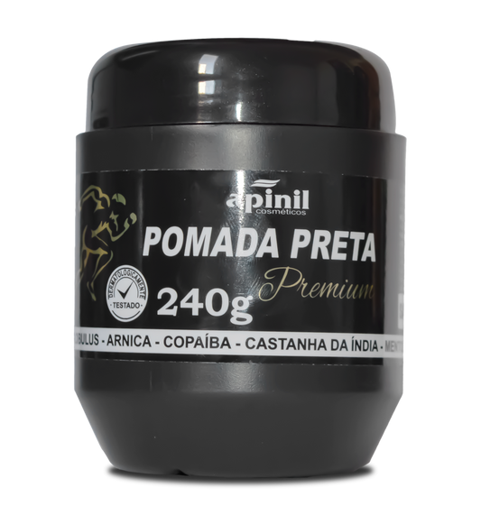 POMADA PRETA PREMIUM 240G APINIL