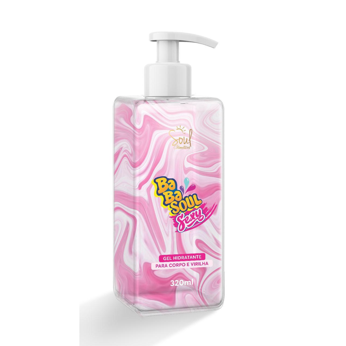 GEL HIDRATANTE BABASOUL SEXY FRUTAS VERMELHAS SOUL