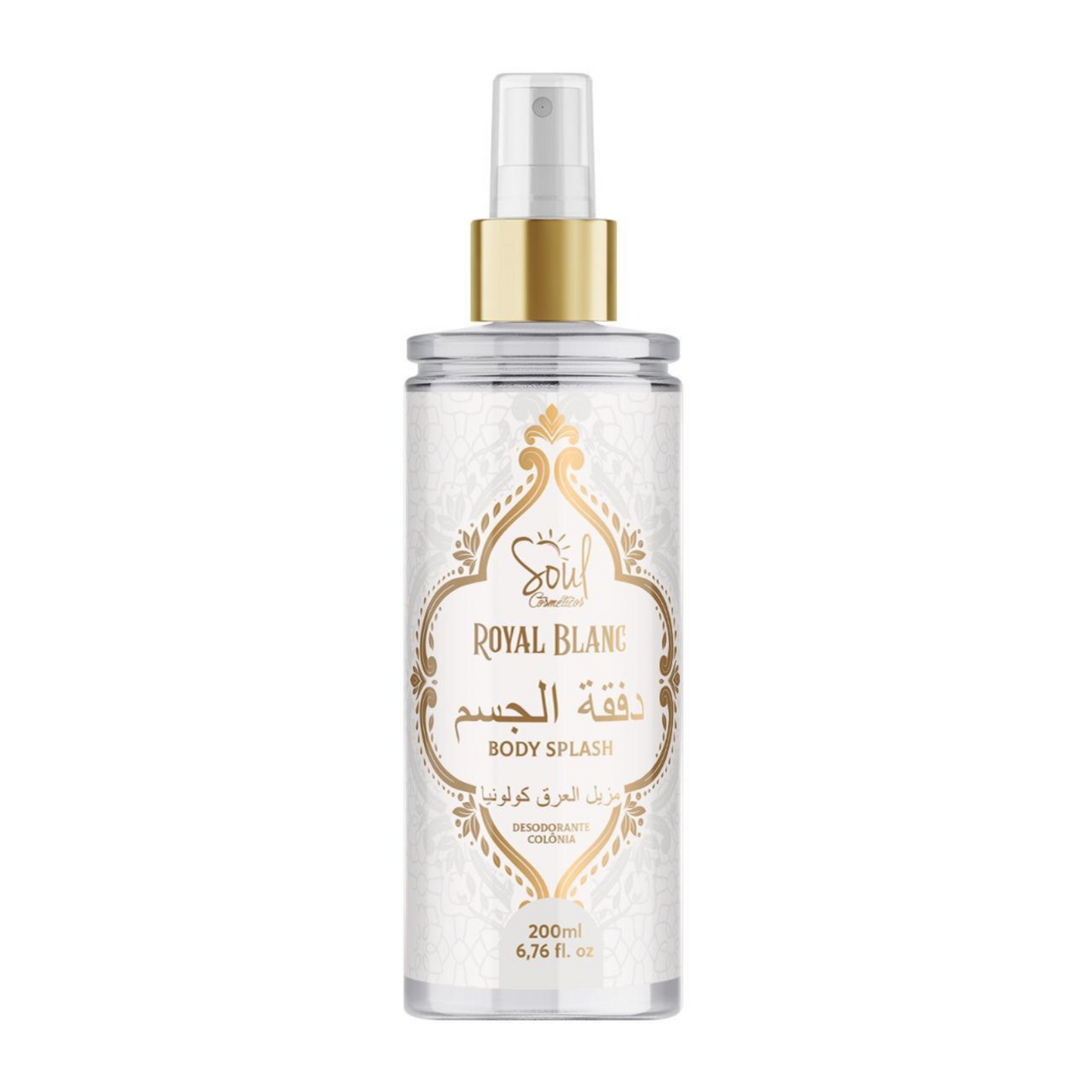 DESODORANTE BODY SPLASH ROYAL BLANC 200ML SOUL