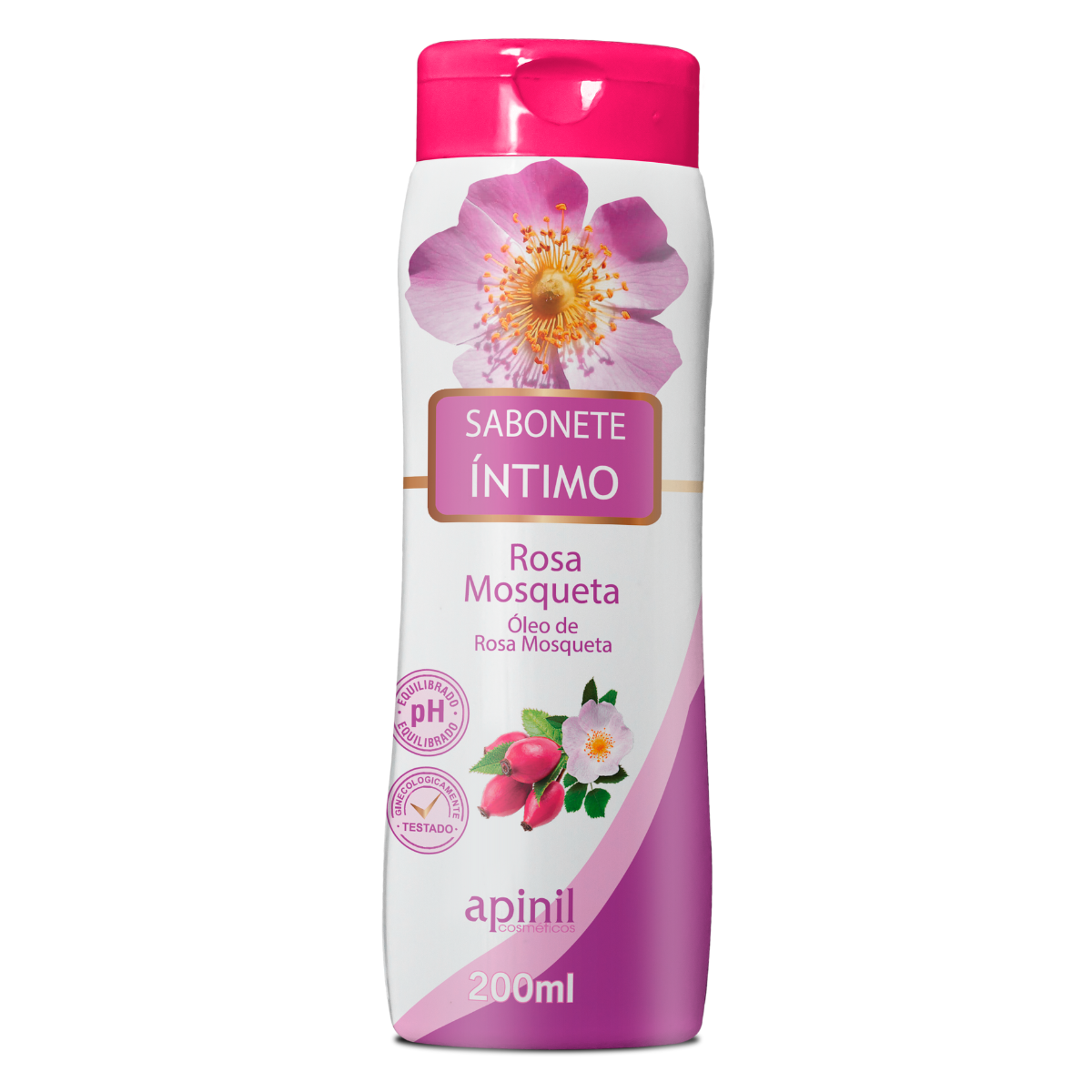 SABONETE INTIMO ROSA MOSQUETA 200ML APINIL