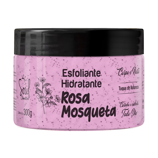 HIDRATANTE ESFOLIANTE ROSA MOSQUETA 300G SOUL