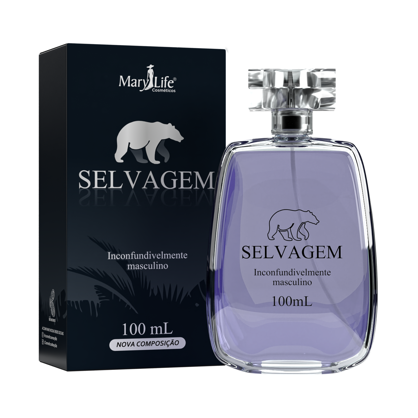 DEO COL. DES. SELVAGEM 100ML MARY LIFE