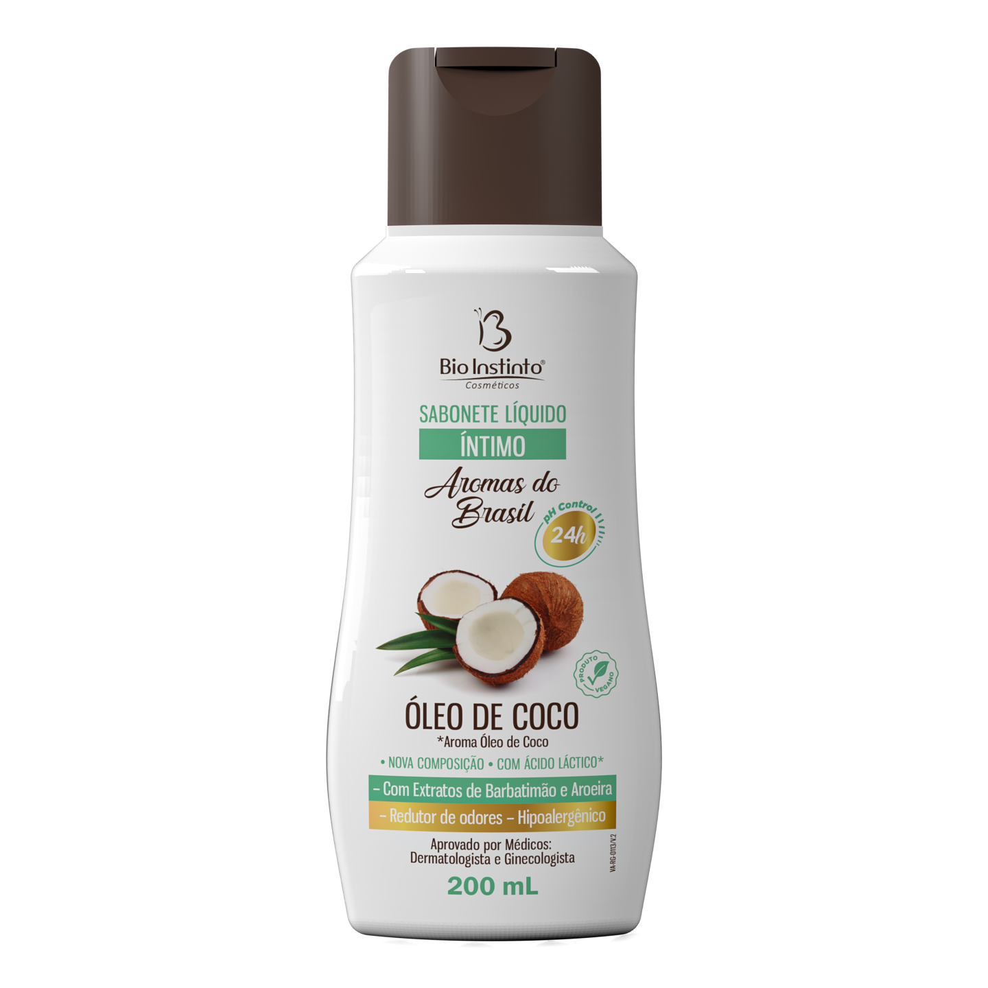 SAB. INT. A. DO BR. OLEO DE COCO 200ML BIO INSTINTO