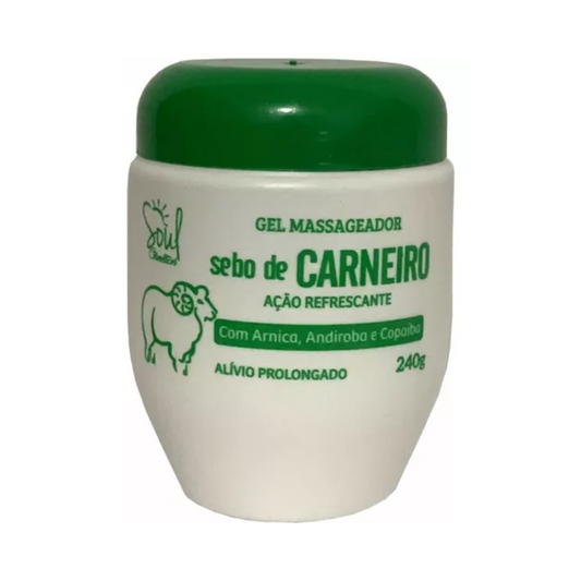 GEL MASSAGEADOR SEBO DE CARNEIRO 240G SOUL