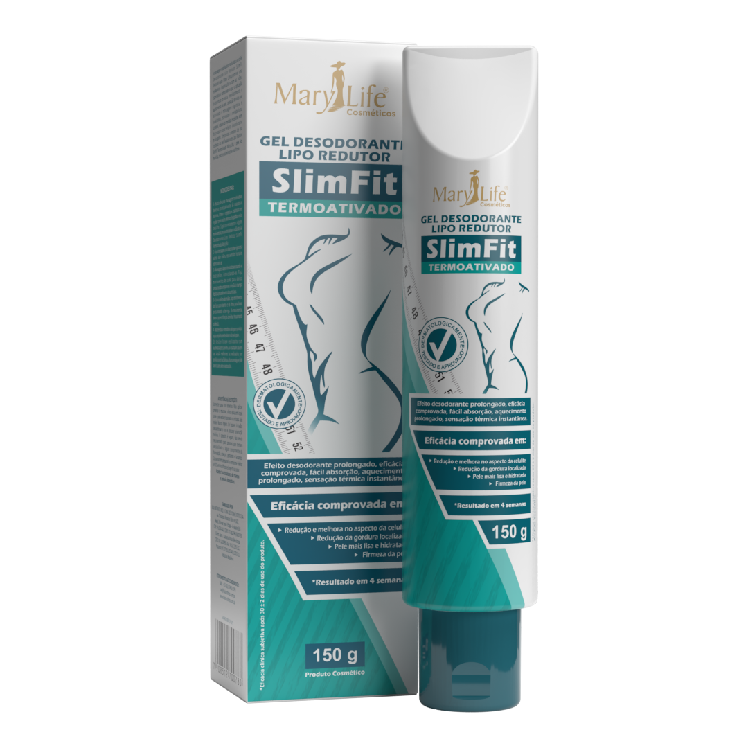 GEL LIPO REDUTOR SLIMFIT 150G MARY LIFE