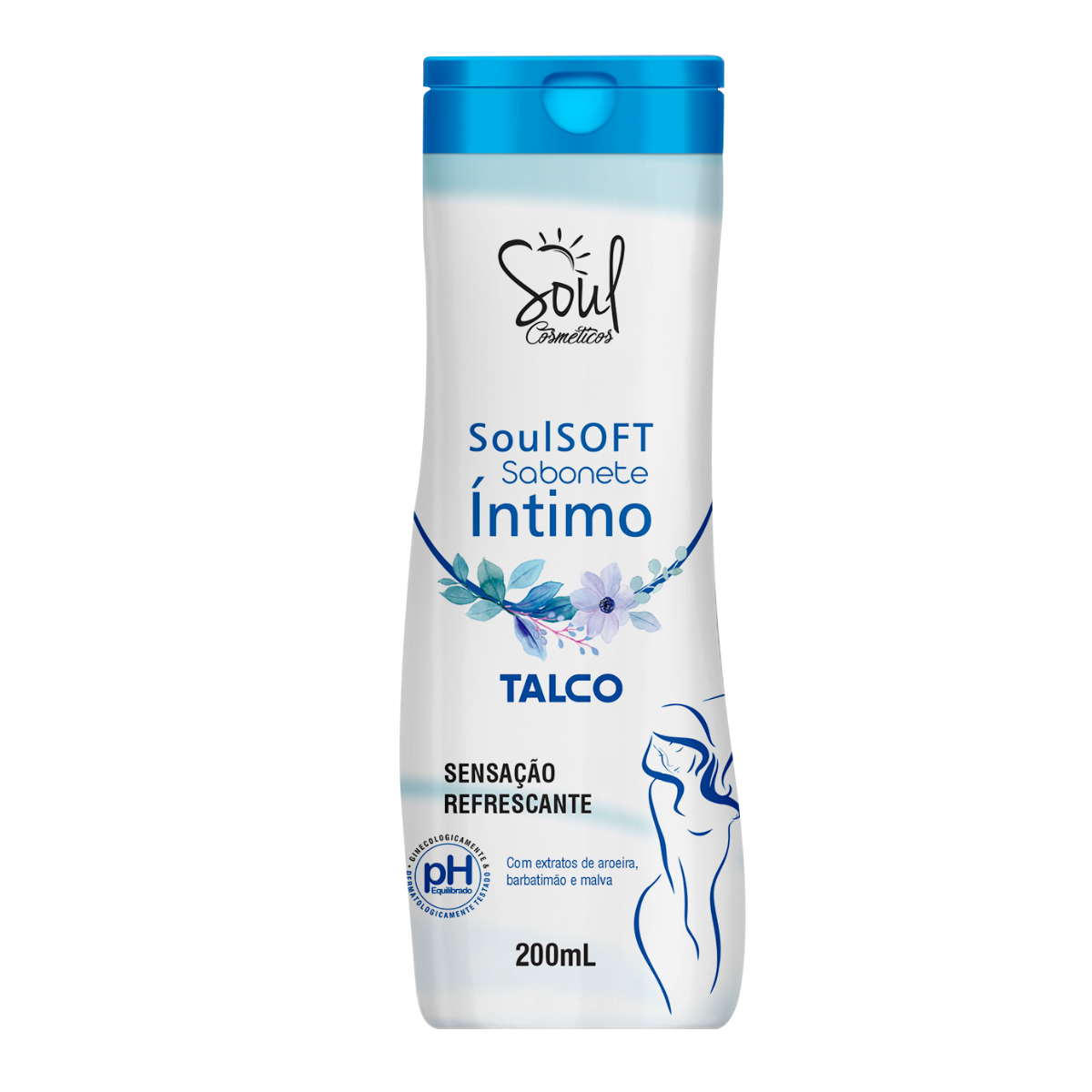 SOULSOFT SABONETE INTIMO TALCO 200ML SOUL