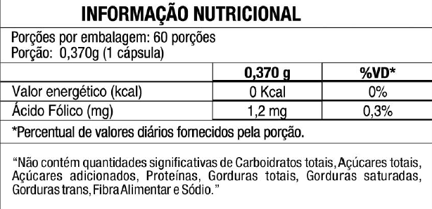 SUPLEMENTO ALIMENTAR ÁCIDO FÓLICO BIOCEUTICA