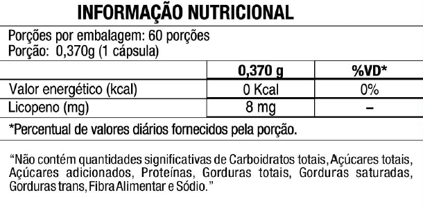 SUPLEMENTO ALIMENTAR LICOPENO BIOCEUTICA