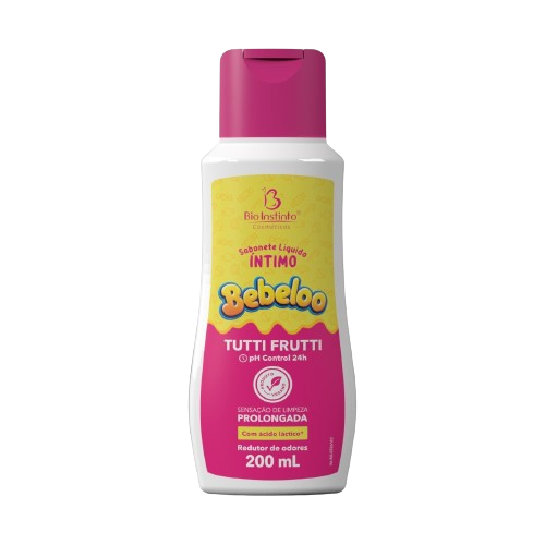 SABONETE LIQUIDO INTIMO BEBELOO TUTTI FRUTTI 200 ML BIO INSTINTO