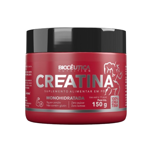 SUPLEMENTO ALIMENTAR EM PO CREATINA 150G BIOCÊUTICA