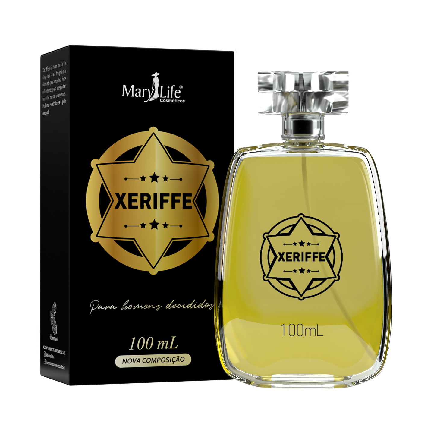 DEO COL. DES.  XERIFFE 100ML MARY LIFE