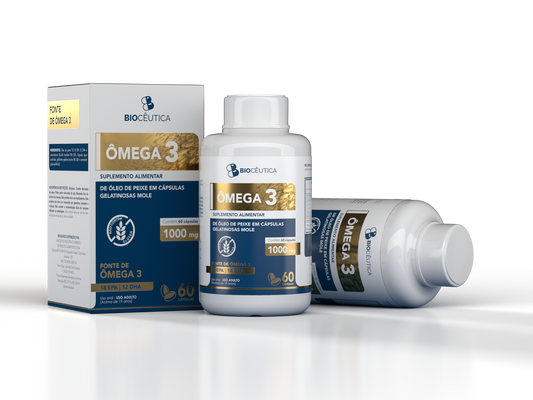 SUPLEMENTO ALIMENTAR OMEGA 3 60 CAPSULAS BIOCEUTICA