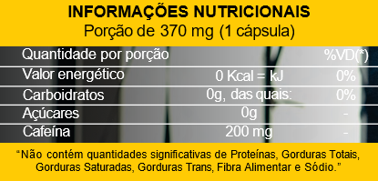 SUPLEMENTO ALIMENTAR CAFFEINE SERVER BIOCEUTICA